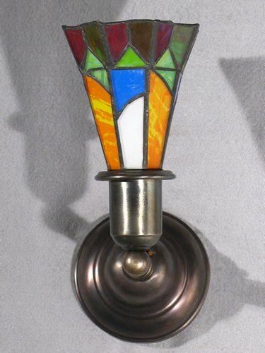 Leaded Glass Sconces